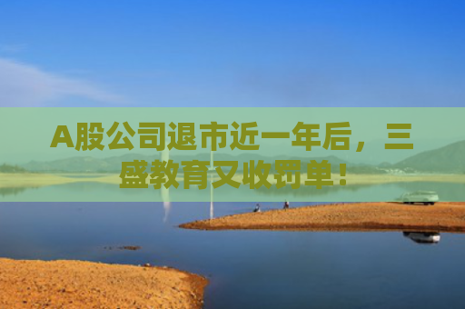 A股公司退市近一年后，三盛教育又收罚单！