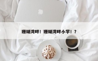 珊瑚湾畔！珊瑚湾畔小学！？