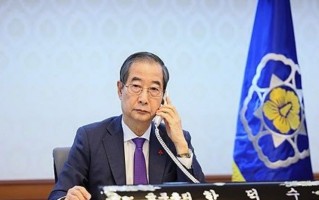 韩国国务总理韩德洙同美国总统拜登通话 讨论韩美同盟等事宜