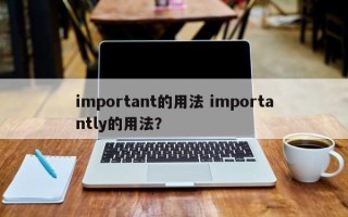 important的用法 importantly的用法？