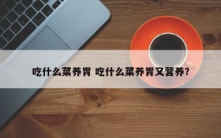 吃什么菜养胃 吃什么菜养胃又营养？