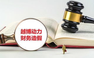退市近1年，越博动力披露财务造假将被罚3080万元
