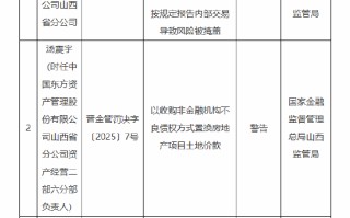 中国东方山西省分公司被罚60万元：因未按规定报告内部交易导致风险被掩盖等违法行为