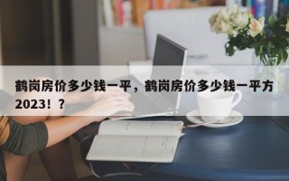 鹤岗房价多少钱一平，鹤岗房价多少钱一平方2023！？