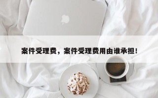 案件受理费，案件受理费用由谁承担！