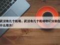 武汉有几个机场，武汉有几个机场他们分别在什么地方！