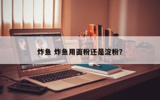 炸鱼 炸鱼用面粉还是淀粉？