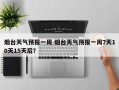 烟台天气预报一周 烟台天气预报一周7天10天15天后？