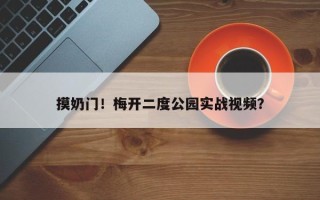 摸奶门！梅开二度公园实战视频？