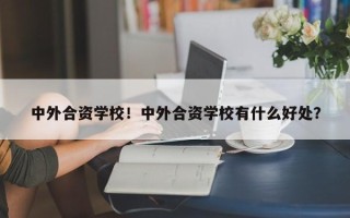 中外合资学校！中外合资学校有什么好处？