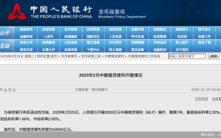 2月MLF“平价缩量”，降息窗口何时打开