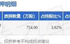 龙佰集团（002601）股东谭瑞清质押754万股，占总股本0.32%