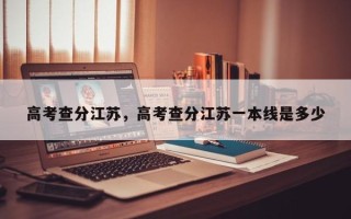 高考查分江苏，高考查分江苏一本线是多少