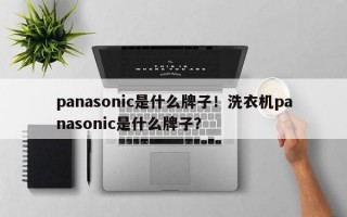 panasonic是什么牌子！洗衣机panasonic是什么牌子？