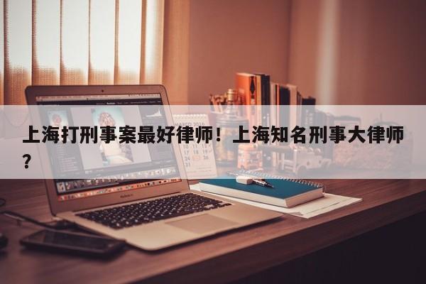上海打刑事案最好律师！上海知名刑事大律师？