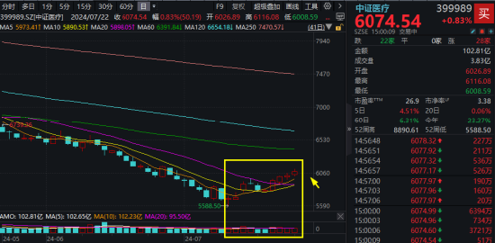 港股冲高，港股互联网ETF（513770）大涨近2%！信创产业链崛起，多股涨停！中证医疗逆市五连阳